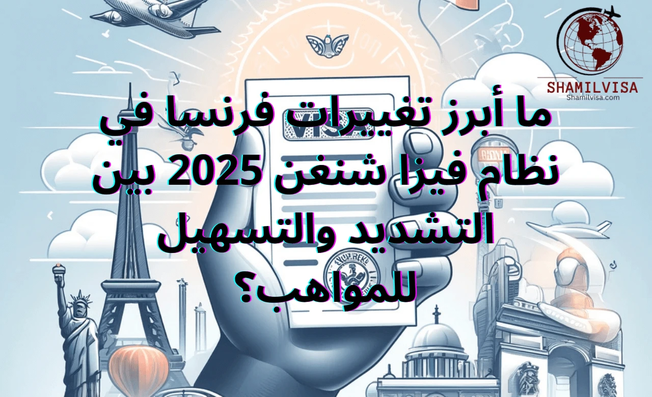 أعلنت فرنسا عن تعديلات شاملة في نظام فيزا شنغن 2025، تهدف إلى تحقيق توازن بين تعزيز الرقابة ومنح تسهيلات إضافية لاستقطاب الكفاءات والمواهب الدولية.